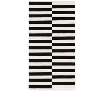 STUDIO DECO Tapis Laine tissé à la main 80x150cm pas cher