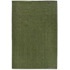 STUDIO DECO Tapis en Jute vert jungle 120x170cm pas cher