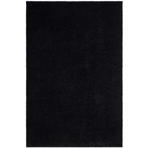 STUDIO DECO Tapis à poils longs SOFTY noir anthracite 160x230cm pas cher