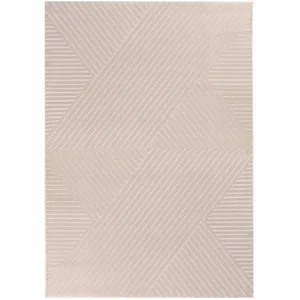 STUDIO DECO Tapis laineux à motif en relief Beige 80x150cm pas cher
