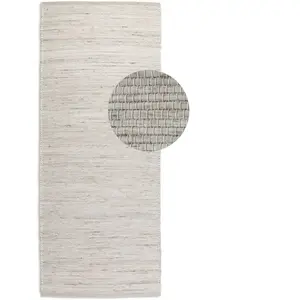 Tapis naturel en Jute HARMONY Blanc Ivoire 60x90cm 60 x 90 cm pas cher