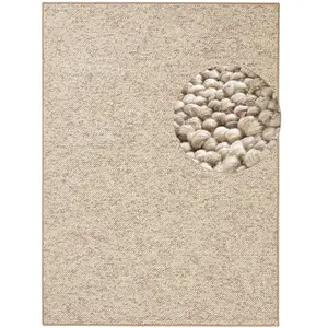 STUDIO DECO Tapis bouclé tufté beige 160x240cm pas cher