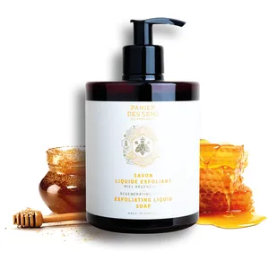Panier des Sens - SAVON LIQUIDE EXFOLIANT | Miel Régénérant Savon 500 ... pas cher