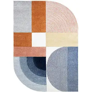 Tapis 160x230 cm BULLIT coloris marron pas cher