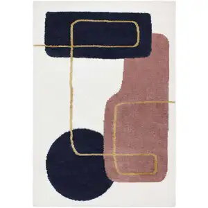 Tapis 120x170 cm MATIS coloris marron pas cher