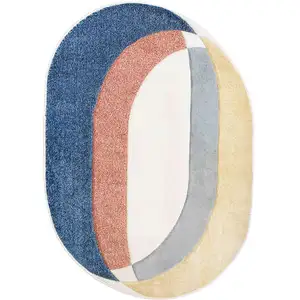 Tapis 120x170 cm SEVEN coloris multicolore pas cher