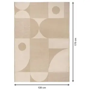 JOJO 120X170 BEIGE JOJO pas cher