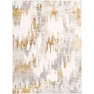Tapis 100x150 cm VENISE coloris gris pas cher