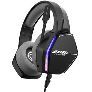 Comparateur de prix : Oniverse Casque Gaming Filaire Nebula LED pour PS5 PS4 Switch Xbox PC Mac - Noir
