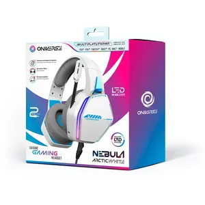 Comparateur de prix : Casque Filaire - Oniverse - Nebula  Artic White-Accessoire-SWITCH