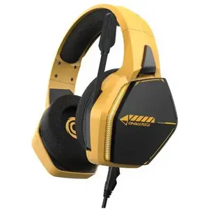 Comparateur de prix : Oniverse Casque Gaming Filaire Nebula LED pour PS5 PS4 Switch Xbox PC Mac - Jaune