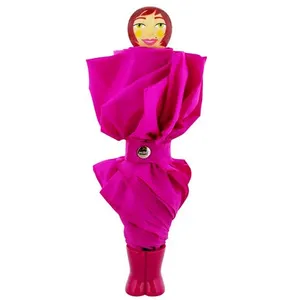 Parapluie pliant - Rain Parade Rose - Pylones