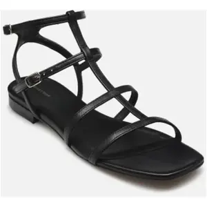 Sandales n°210 - Cuir - Noir par Rivecour Noir 40 FemmeVendu parsarenza
