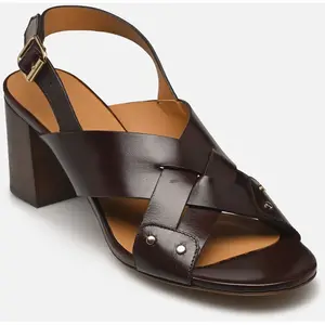 Sandales n°688 - Cuir - Ebène par Rivecour Marron 39 FemmeVendu parsarenza