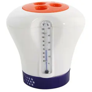 Comparateur de prix : JARDIBOUTIQUE Diffuseur de chlore ajustable avec thermomètre