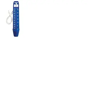 Comparateur de prix : Thermomètre 17 cm piscine, avec cordon couleur bleu