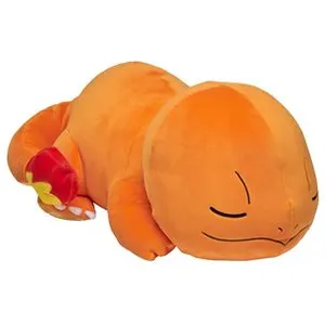 Bandai Peluche Bandai Pokémon Salamèche (Charmander) Qui Dort 40cm pas cher