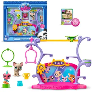 Comparateur de prix : Coffret 2 figurines Bandai Littlest Petshop Pets Got Talent