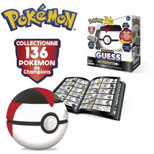 Pokemon Coffret Pokémon Dresseur Guess Champions Edition Bandai - Le Coffret pas cher