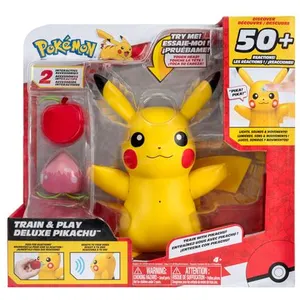 Figurine Bandai Pikachu intéractif et ses accessoires
