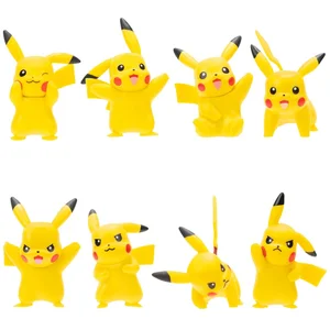 Comparateur de prix : Pokémon - 8 Figurines Battle - Pack de 8 Figurines Pikachu - JW2604