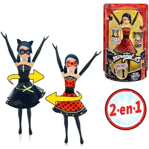 Comparateur de prix : BANDAI Poupée Ladybug Transformation - - Miraculous 26 Cm - Changement De Tenue