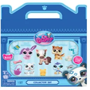 Comparateur de prix : BANDAI Pack de 5 Pets - Littlest Pet Shop Montagne - Animaux a collectionner - Neuf