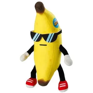 BANDAI - Stumble Guys - Peluche 30 cm - Banana Guy pas cher