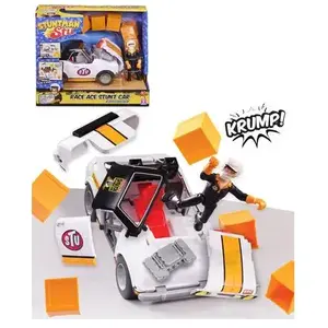 BANDAI Stuntman Stu  - Crash Voiture De Course pas cher