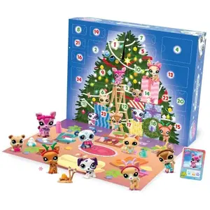 Figurines Bandai Littlest PetShop Calendrier de l'Avent pas cher