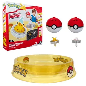 Figurine Bandai Pokémon Arène et 2 spinners pas cher