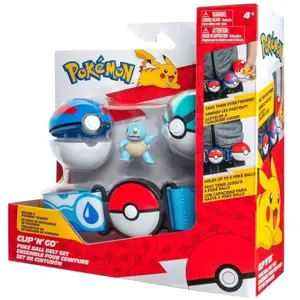 Bandai - Pokémon - Ceinture Clip 'N' Go - 1 Ceinture, 2 Poké Balls et ...Vendu paramazon