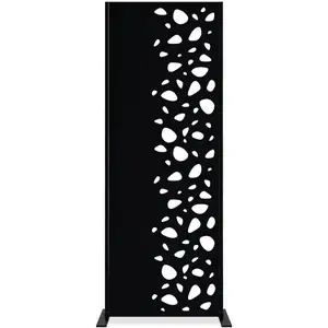 CASANOOV Panneau décoratif sunny noir H.160cm motifs côté droit pas cher