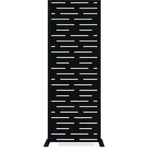 CASANOOV Panneau décoratif arlberg noir H.160cm motifs intégral pas cher