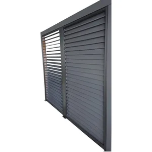 Comparateur de prix : HABRITA Ventelles aluminium mobiles pour côté 3m pour PER3630BI et PER2430BI