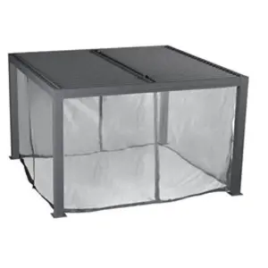 Comparateur de prix : HABRITA Kit rideau moustiquaire pour pergola bioclimatique PER 3630 BI