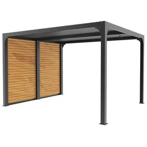 Comparateur de prix : HABRITA Pergola bioclimatique ALUMINIUM 10.80m2