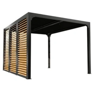 Comparateur de prix : HABRITA Pergola bioclimatique ALUMINIUM 10.80m2