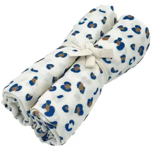 Milinane - Langes Gaspard - Set de 2 Blanc 70x70 pas cher
