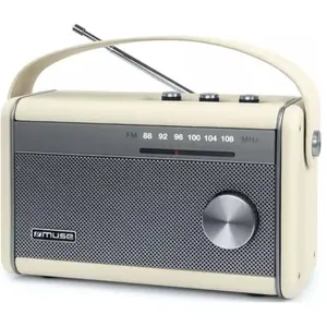 Comparateur de prix : Radio portable Bluetooth Muse M-098 SC FM Beige