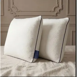 Bed Republic - Set de 2 oreillers Bed Republic mémoire de forme confort équilibré ou moyen blancs 40x60 cm