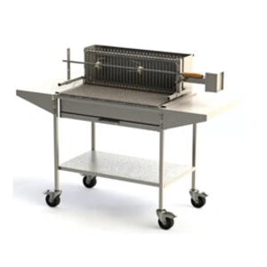GENERIQUE Barbecue Inox avec table pas cher