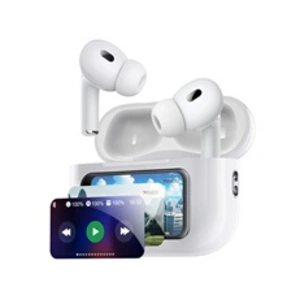 YESIDO Ecouteurs TWS Bluetooth avec Ecran LCD - ANC + ENC Autonomie 20H pas cher