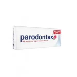 Comparateur de prix : Parodontax Dentifrice Blancheur Lot de 2 x 75ml