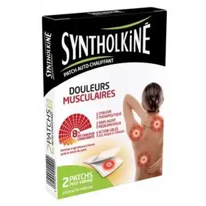 Patch syntholkiné douleurs musculaires 2 patchs pas cher