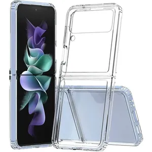 pour Samsung Galaxy Z Flip 4 Coque de téléphone Pliable Transparente, ...Vendu parcdiscount