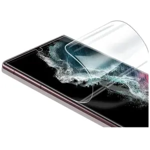 123 [2Pcs] Film de Protection d'écran Hydrogel pour Samsung Galaxy S22 Ultra 5G, [ HD] Film Protecteur TPU Souple