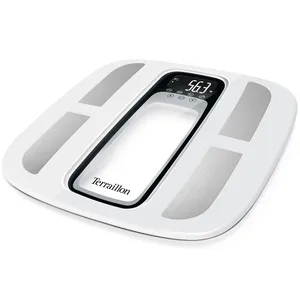 Comparateur de prix : Terraillon - impédancemètre 160kg100g blanc  14959 - window color coach 14959