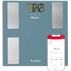 Comparateur de prix : TERRAILLON Pèse personne impédancemètre connecté SMART CONNECT14874