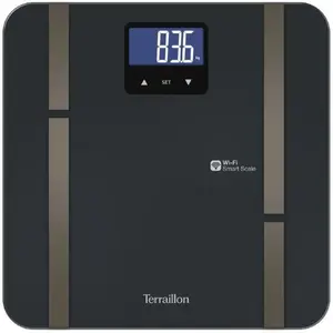 Comparateur de prix : Terraillon Master Fit Ultra Rectangle Gris Pèse-personne électronique